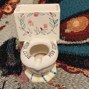Vintage Toilet ashtray 1950s